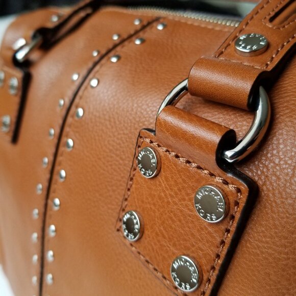 NWOT Michael Kors Astor Satchel in Color Luggage 2010s Reissue - Picture 11 of 14